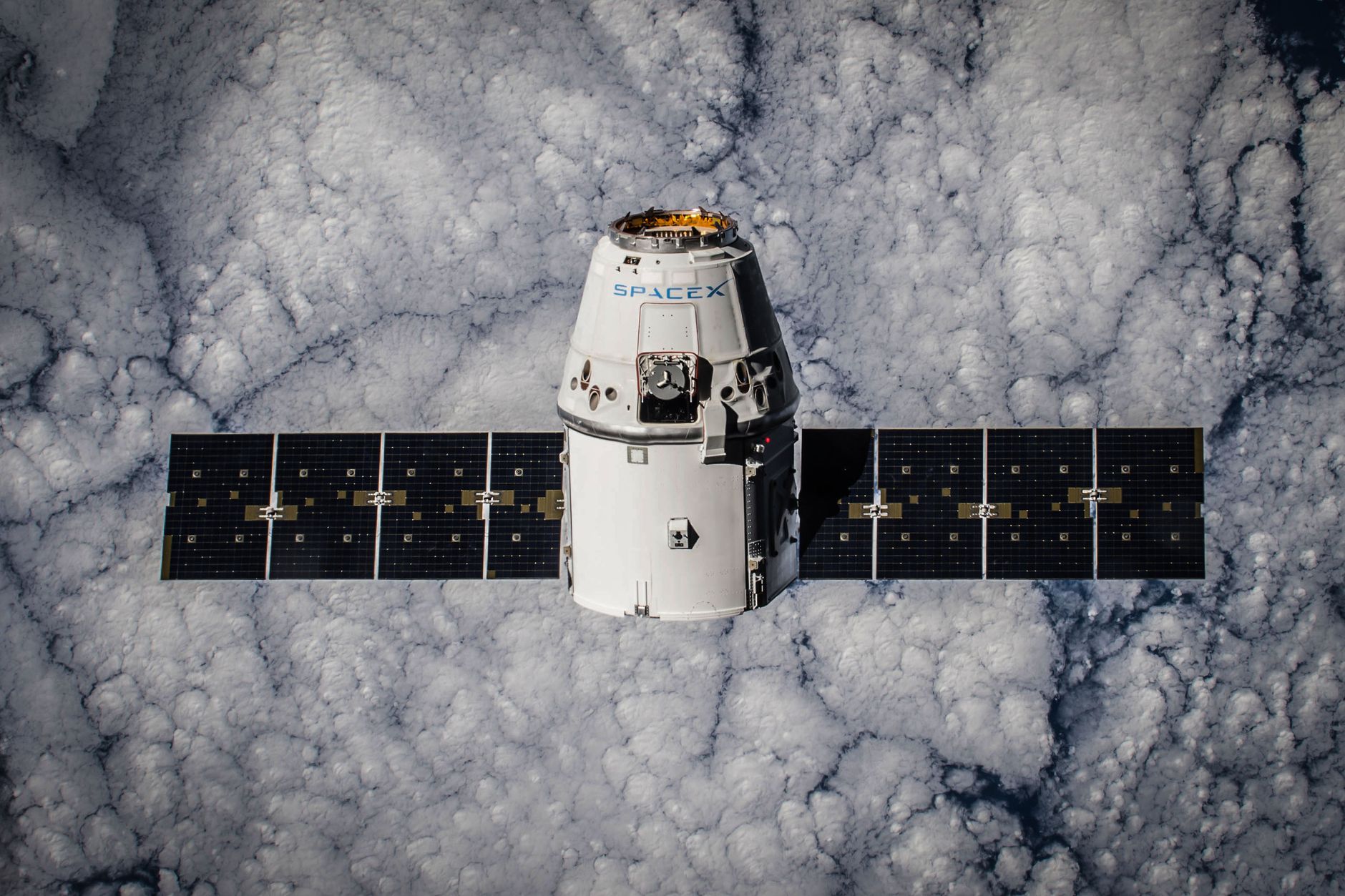 NASA SpaceX solar arrays